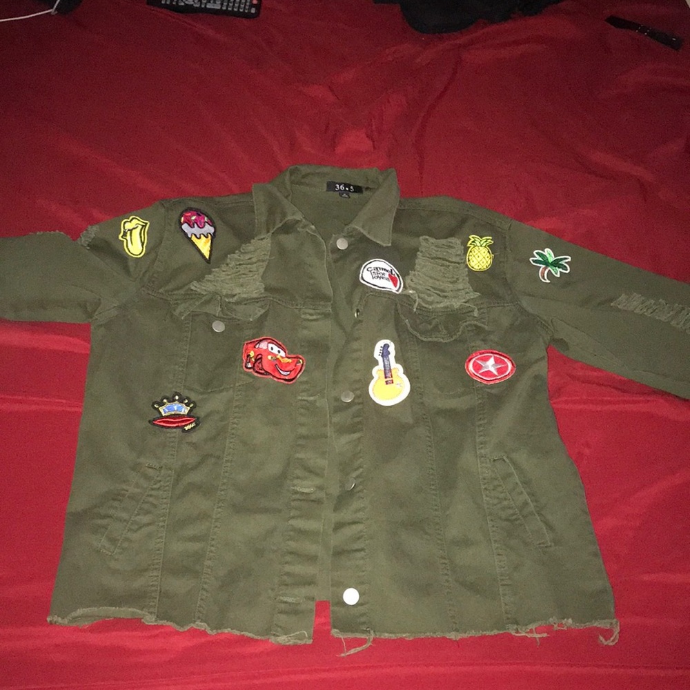 Springy/Fall Green Jacket☘️ - Picture 3 of 3